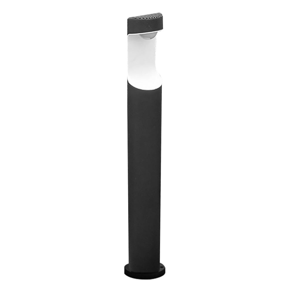 Lunar Cutout Aluminum LED Post Light for Modern Outdoor Spaces