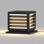 Outdoor Waterproof Led Post Lights Solar Landscape Decorative Lighting For Villa Fence