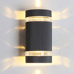 Outdoor Waterproof Single Or Double Ended Light Emitting Wall Lamp For Villa Balcony Courtyard