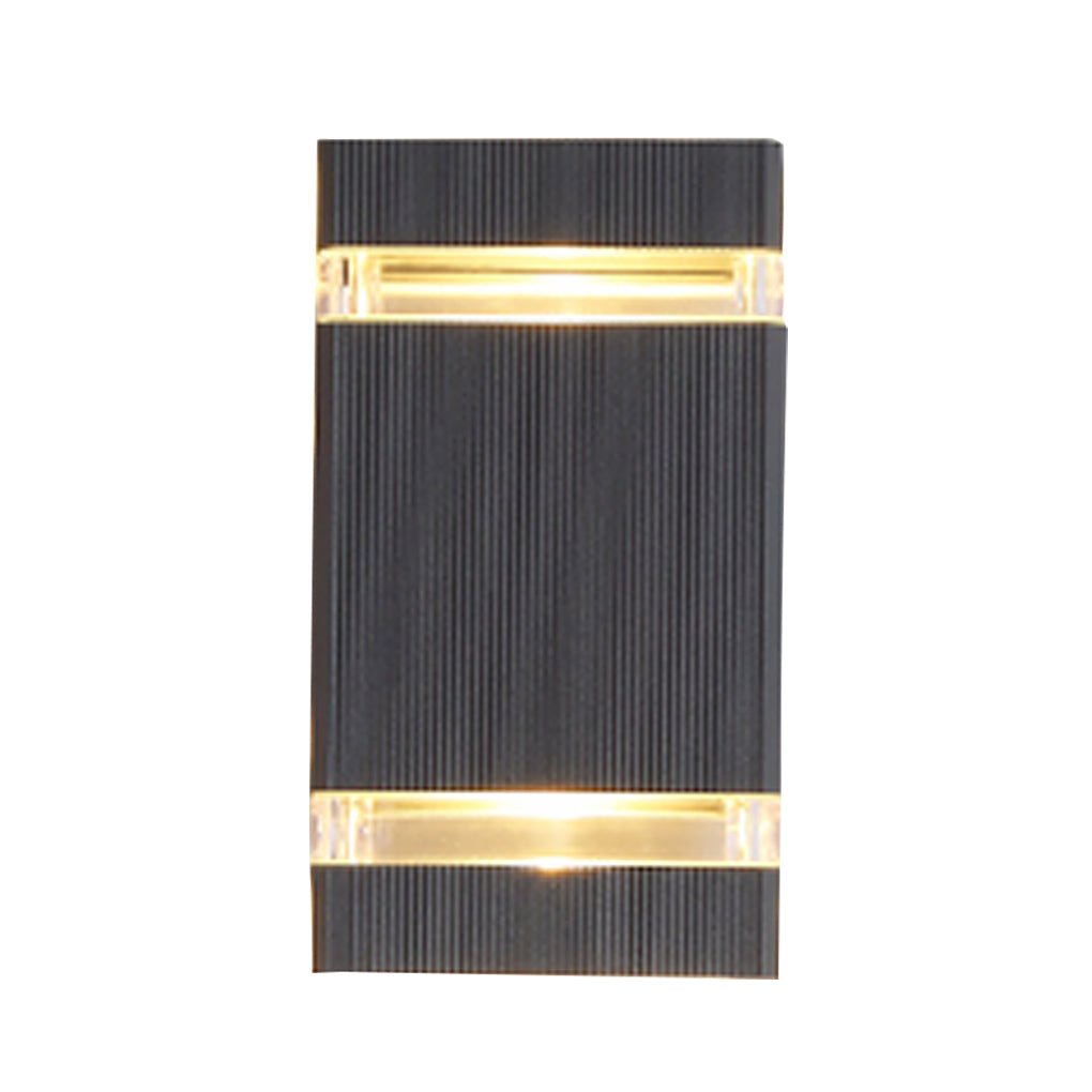 Outdoor Waterproof Single Or Double Ended Light Emitting Wall Lamp For Villa Balcony Courtyard