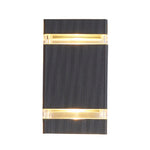 Outdoor Waterproof Single Or Double Ended Light Emitting Wall Lamp For Villa Balcony Courtyard