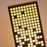 Stainless Steel LED Bollard Light with Marble Accent for Modern Outdoor Spaces