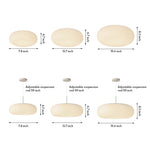 Aurelia Minimalist LED Pendant Light with Adjustable Drop