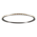 Lumina Round Flush Mount LED Ceiling Light in Minimalist Aluminum