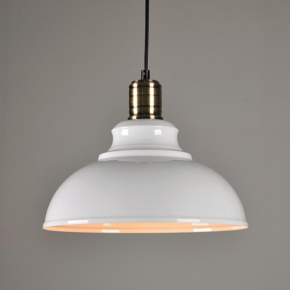 Semi Globe Metal LED Pendant Light with Adjustable Cord for Modern Interiors
