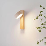 Off White Travertine Wall Lamp