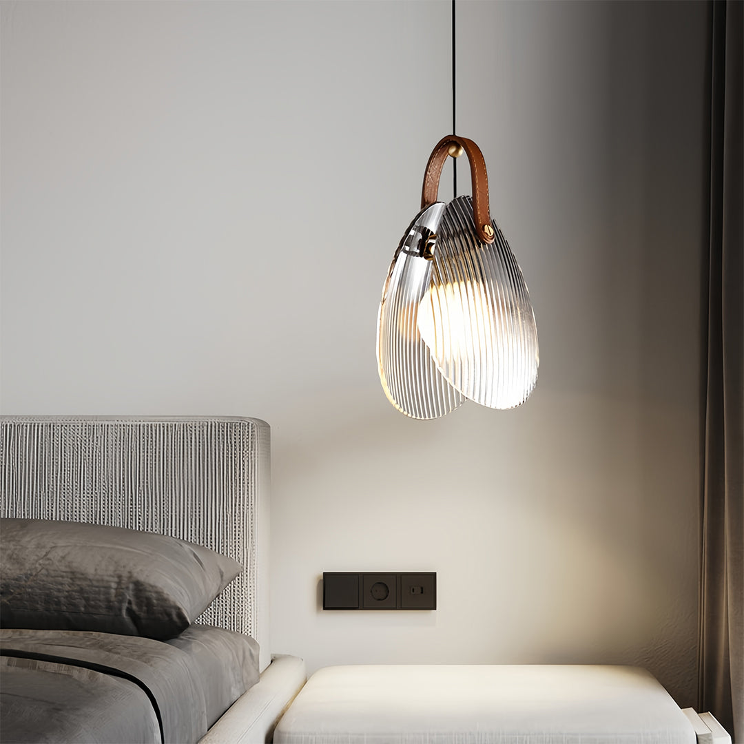 Lumière Pearl Glass Pendant Light – Nordic LED Hanging Lamp