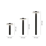 Aurora Path Light – Modern Waterproof LED Landscape Bollard for Garden Walkways