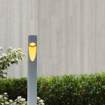 Minimalist LED Bollard Light for Courtyard and Garden Paths