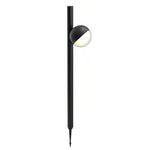 Modern Minimalist Pathway Landscape Lighting in Matte Black for Outdoor Walkways