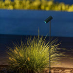 Pathway Landscape Light | Minimalist Outdoor Bollard in Matte Green