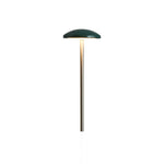 Pathway Landscape Light | Minimalist Outdoor Bollard in Matte Green