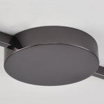 Aura Linear LED Pendant Light in Smoke Gray Glass for Kitchen Island