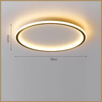 Circle Design Minimalist Nordic Integrated Led Flush Mount Ceiling Light