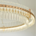 Modern Luxury Dozens Of Crystal Chandelier Gold Led Lighting