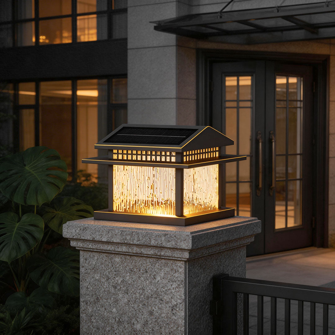 Modern Pillar Post Light for Outdoor Garden and Gate Entry