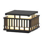 Stainless Steel Pillar Lights for Modern Garden Courtyards