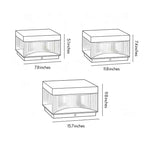 Modern Outdoor Solar Pillar Lights for Villa Gates and Gardens