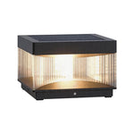 Modern Outdoor Solar Pillar Lights for Villa Gates and Gardens