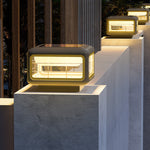 Modern Minimalist Outdoor Pillar Light – Stainless Steel LED Bollard for Courtyards & Villas