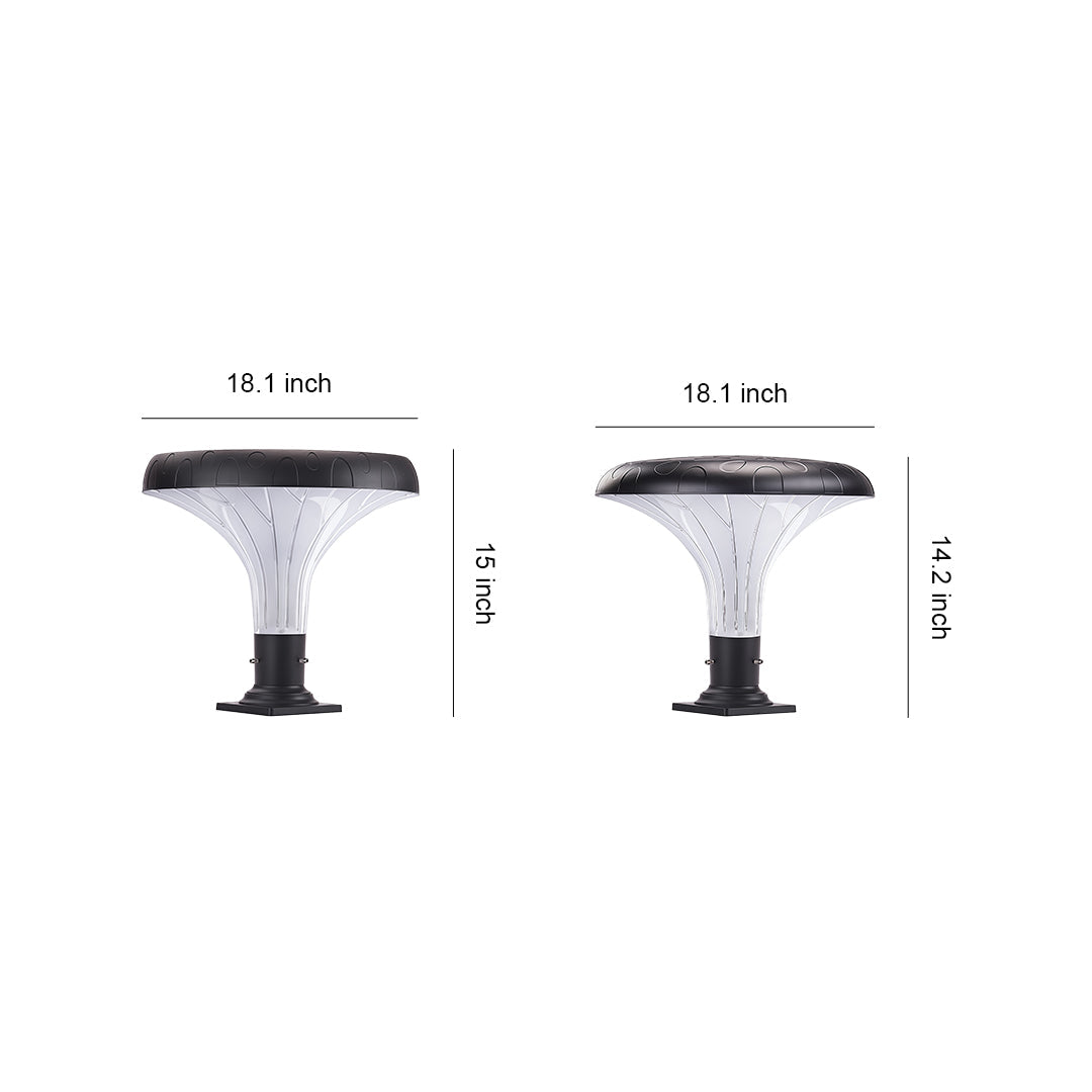 Pillar Outdoor LED Post Light – Waterproof Architectural Column Lamp