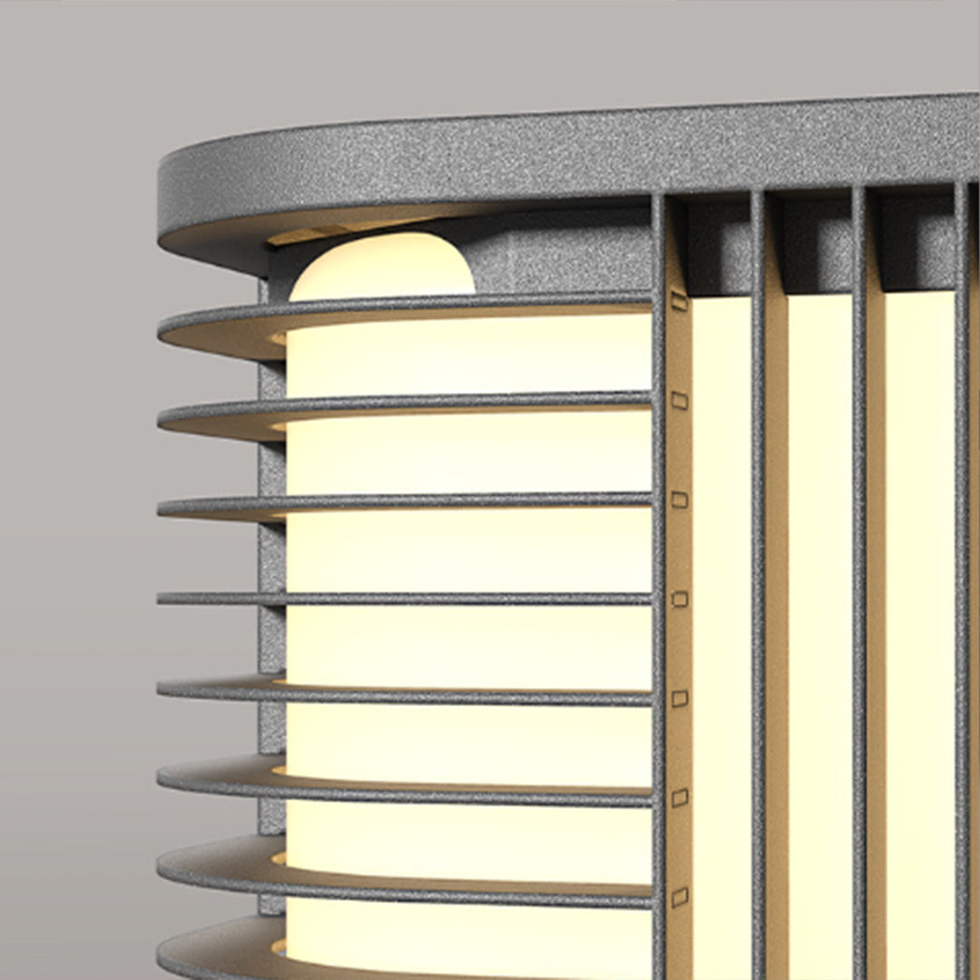 Pillar Solar Lights Modern Outdoor Landscape Lighting