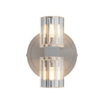Aurelia Crystal Wall Sconce in Copper, Nickel, or Black – Modern Luxury Lighting
