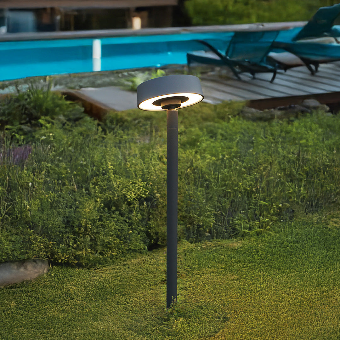Modern Minimalist LED Pathway Bollard Light, IP65 Waterproof for Landscape