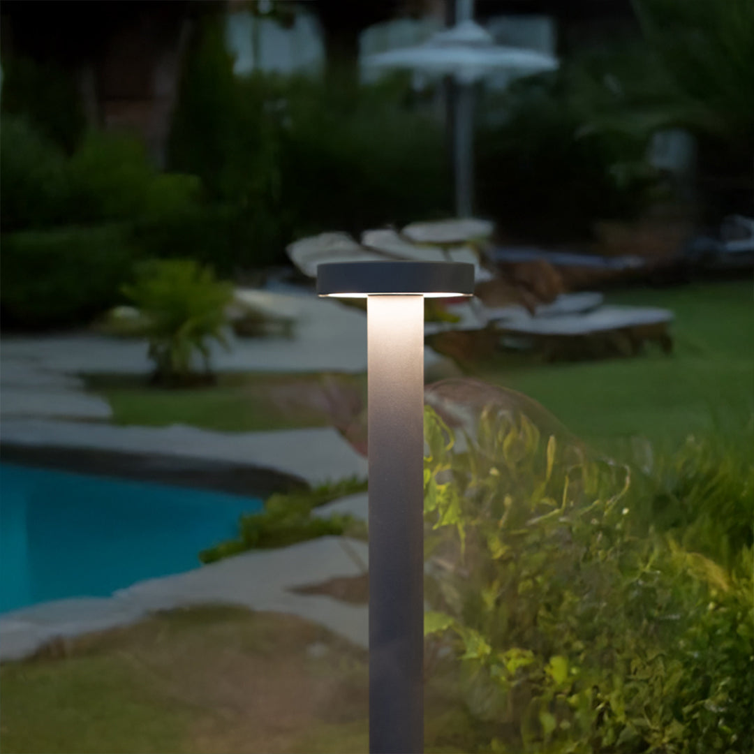 Modern LED Bollard Path Light for Outdoor Landscape Illumination