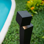 Minimalist LED Bollard Light for Pathways | Modern Outdoor Landscape Lighting