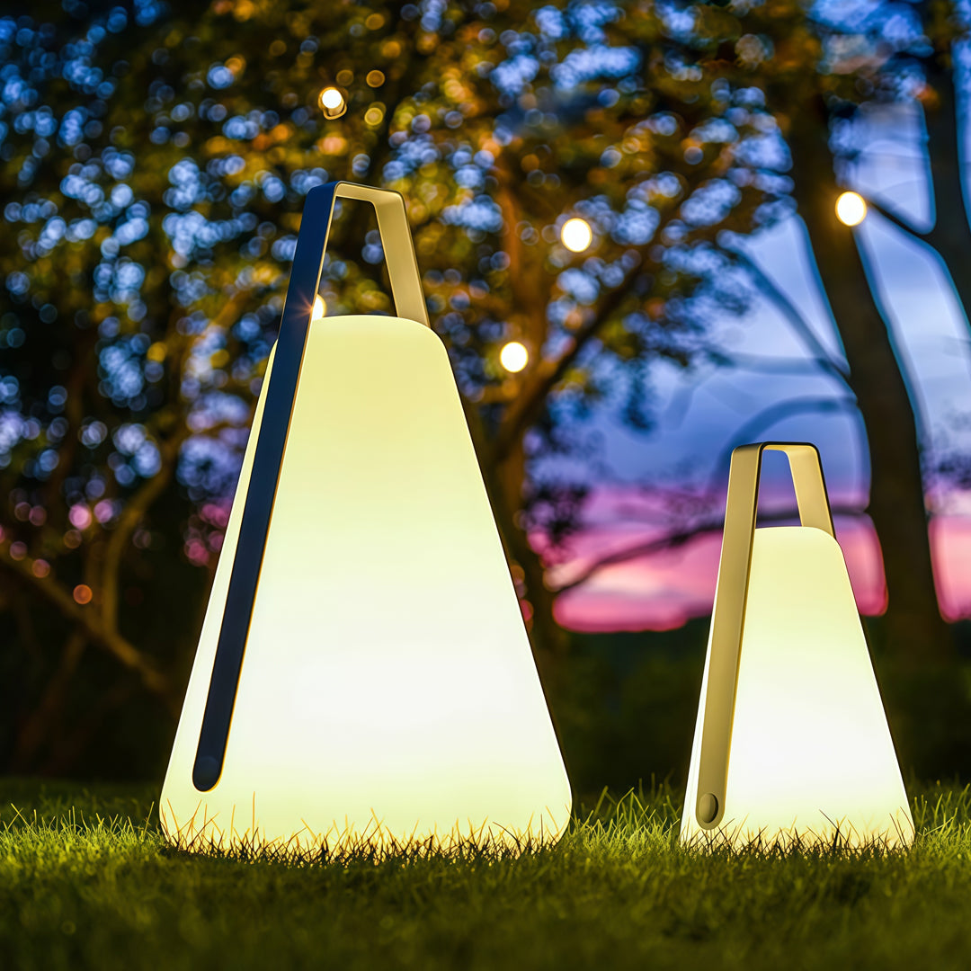Aurora Portable LED Lantern for Outdoor Garden and Terrace