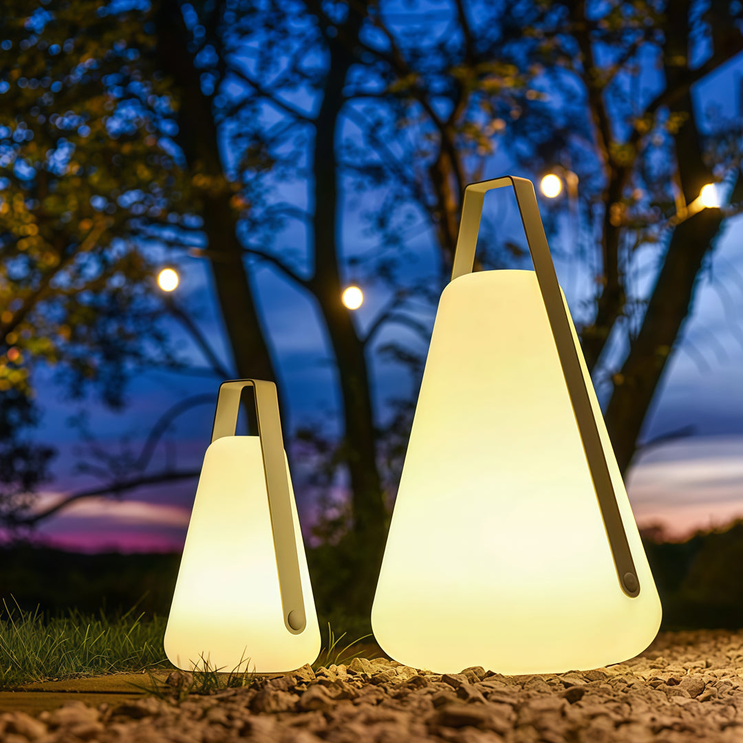 Aurora Portable LED Lantern for Outdoor Garden and Terrace