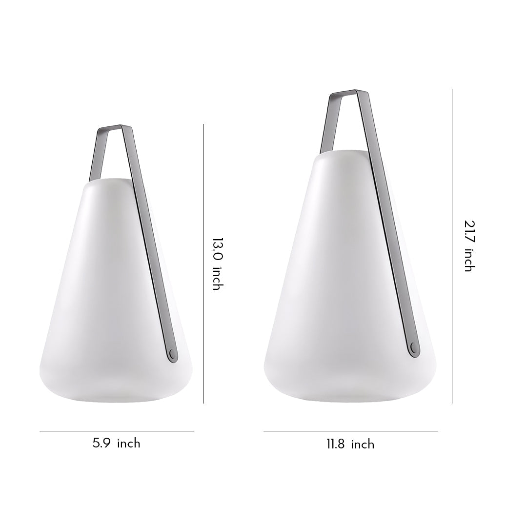 Aurora Portable LED Lantern for Outdoor Garden and Terrace