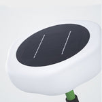 76 Inch Movable Solar Powered Outdoor Torchiere Floor Lamp