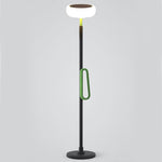 76 Inch Movable Solar Powered Outdoor Torchiere Floor Lamp