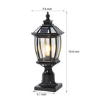 Architectural Solar Column Pillar Lights for Modern Outdoor Spaces