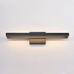 Modern Black LED Vanity Light Bar for Bathroom and Art Display