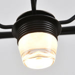 Nordic Square Cage Chandelier – Modern Linear LED Pendant Light