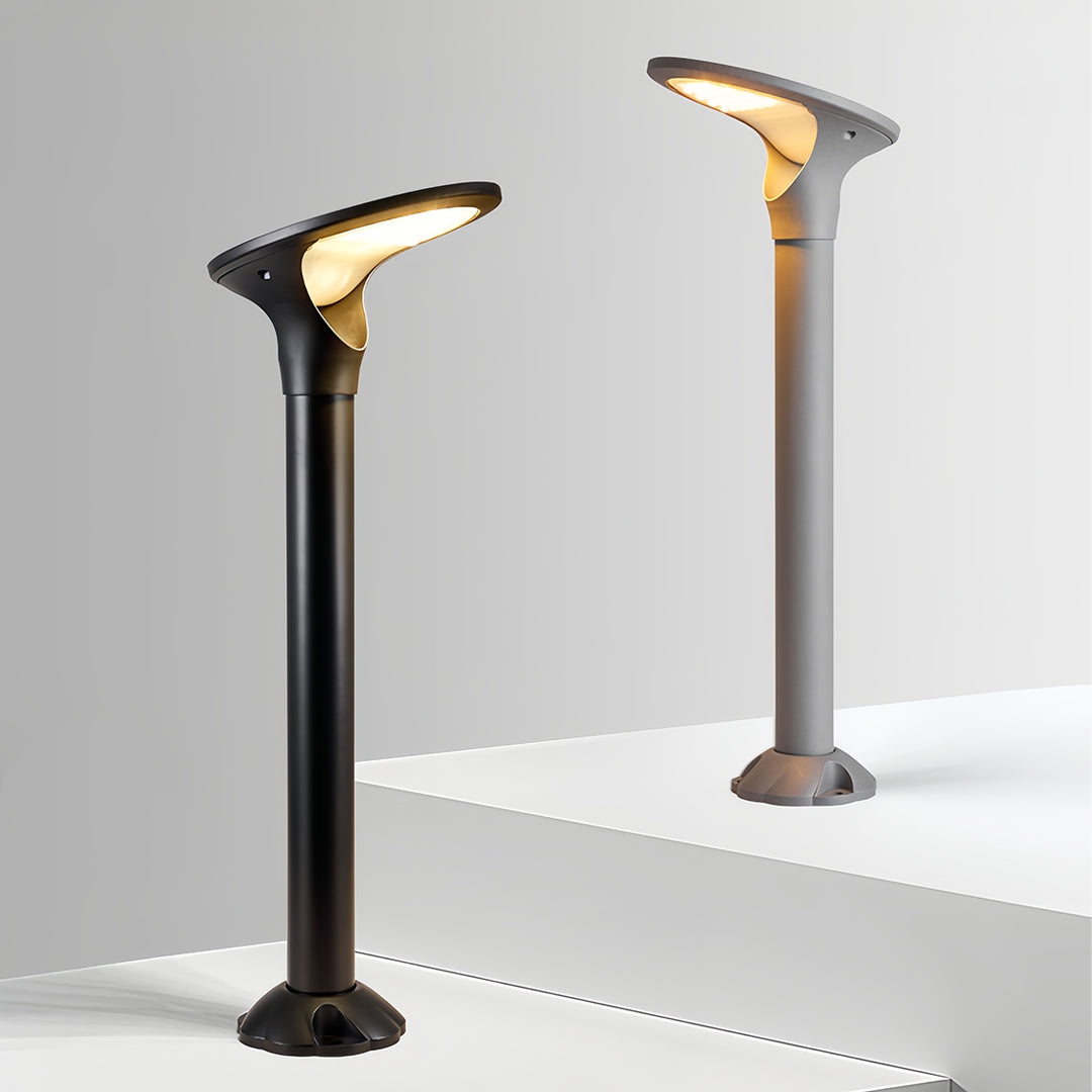 Minimalist Solar Bollard Lights for Modern Landscape Paths