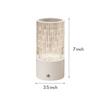 Art Deco Vase Table Lamp with Dimmable LED – Modern Sculptural Lighting