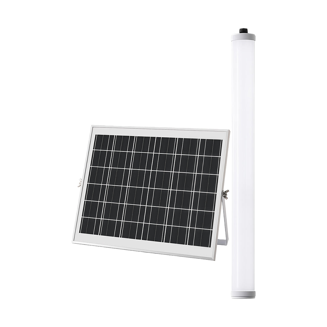Modern Solar Outdoor Wall Sconce with LED Illumination