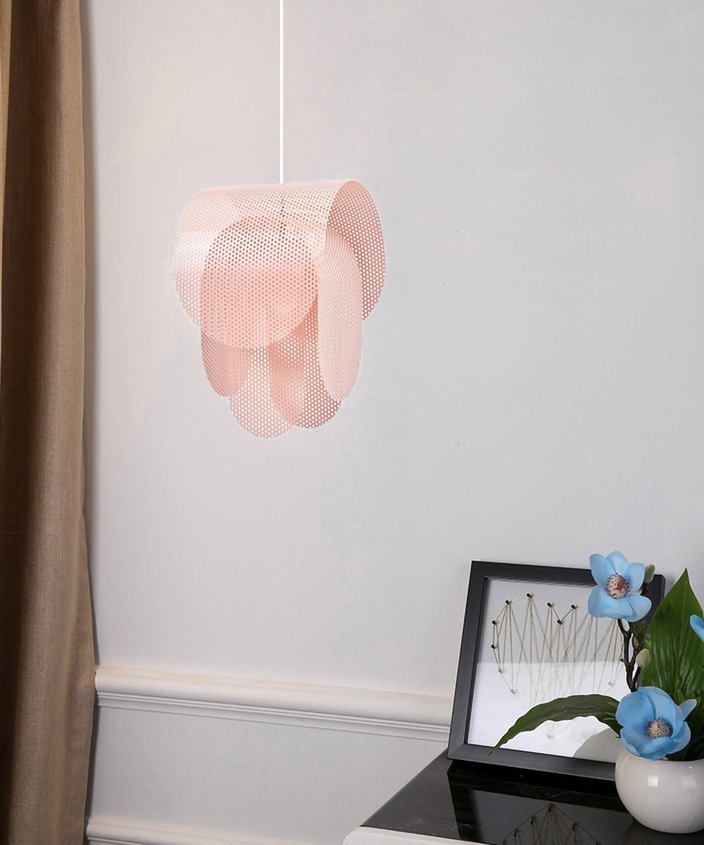 Perforated Metal Pendant Light