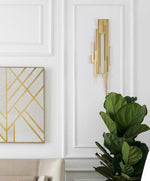 Metal Sculpted Sconce