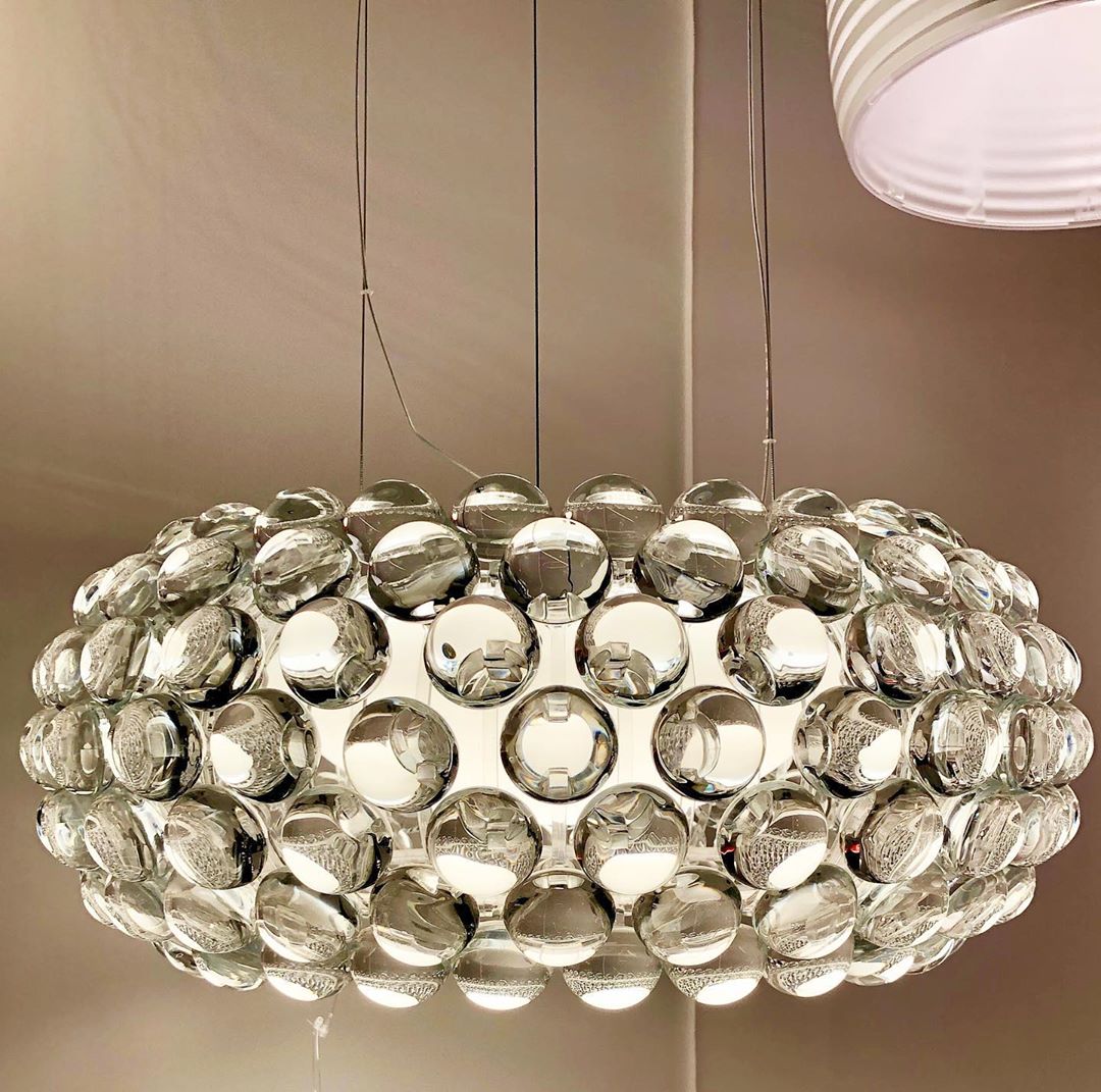 Caboche suspension lamp