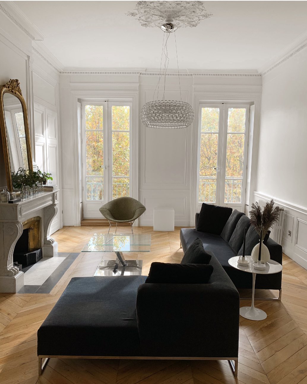 Caboche suspension lamp