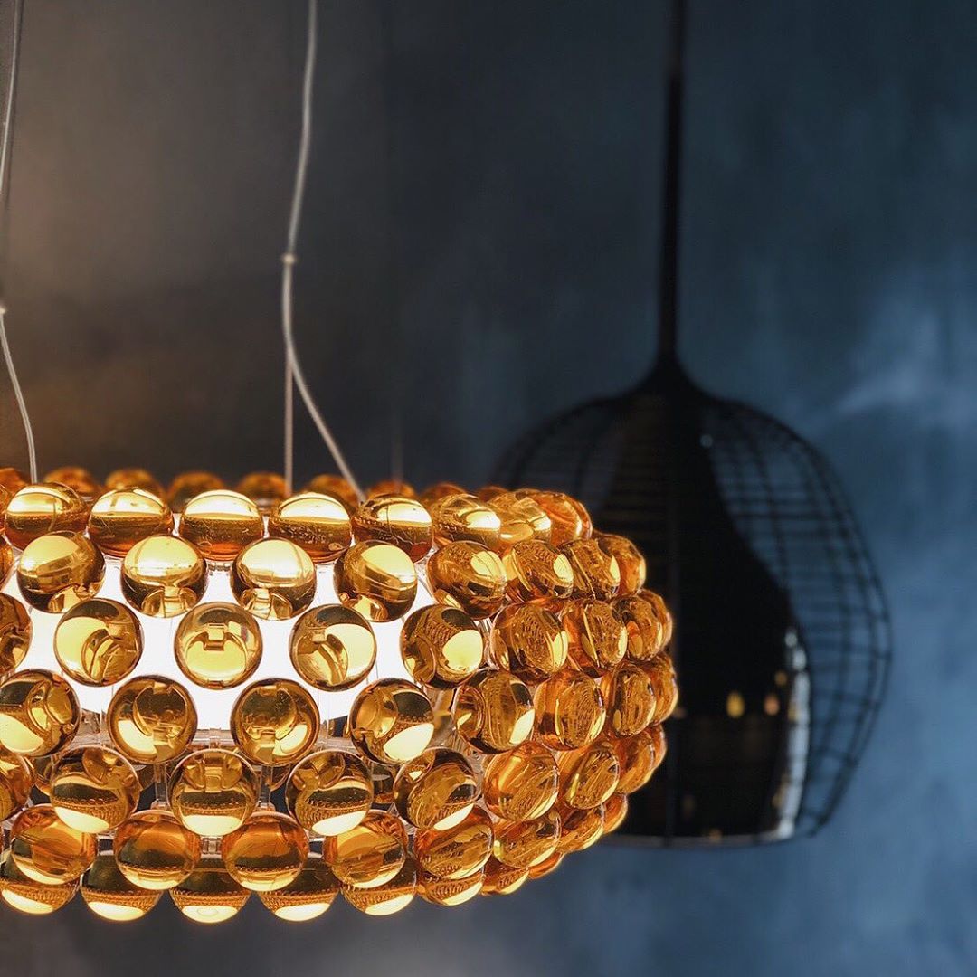 Caboche suspension lamp
