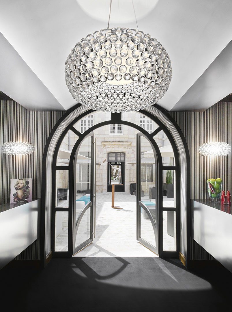Caboche suspension lamp