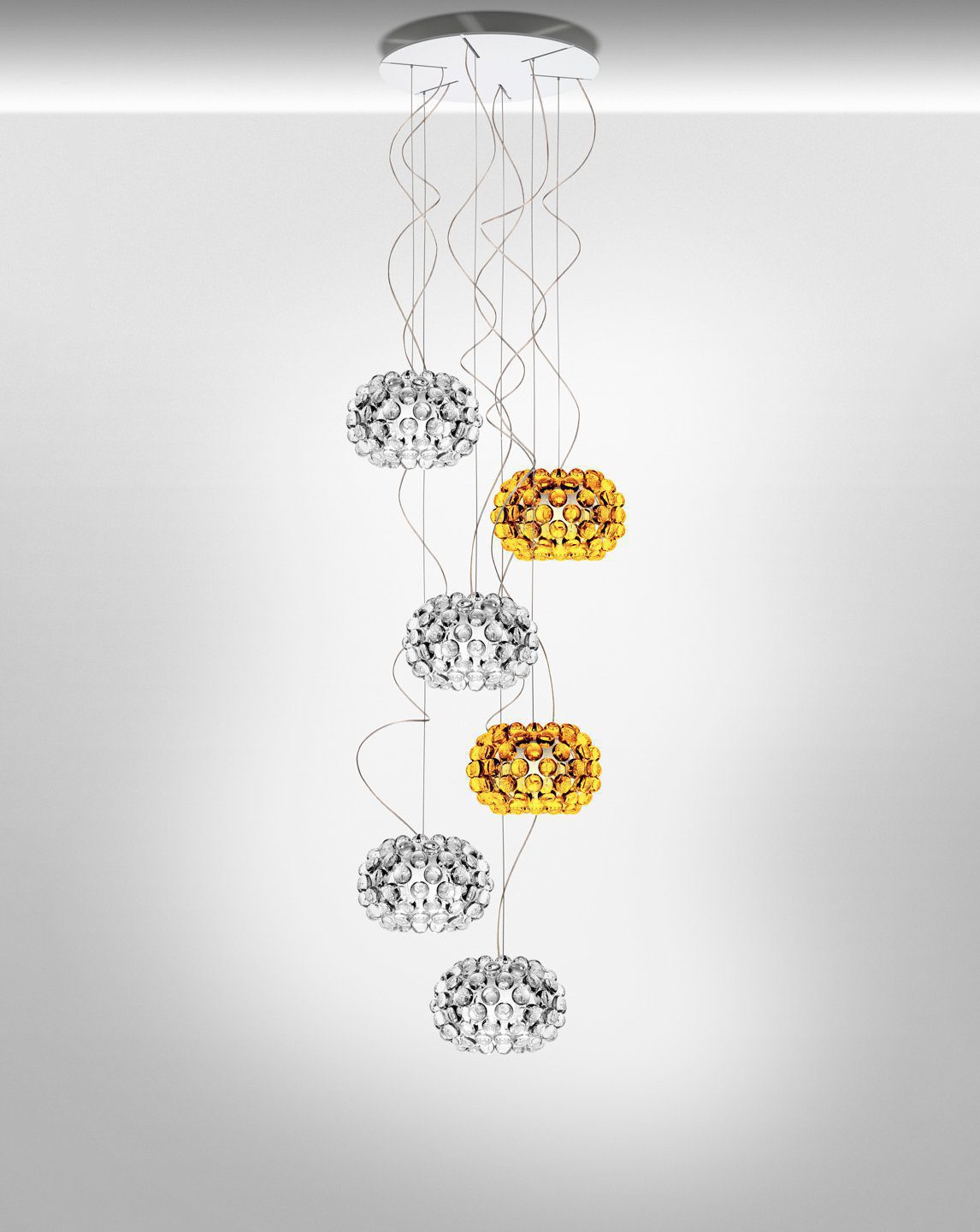 Caboche suspension lamp