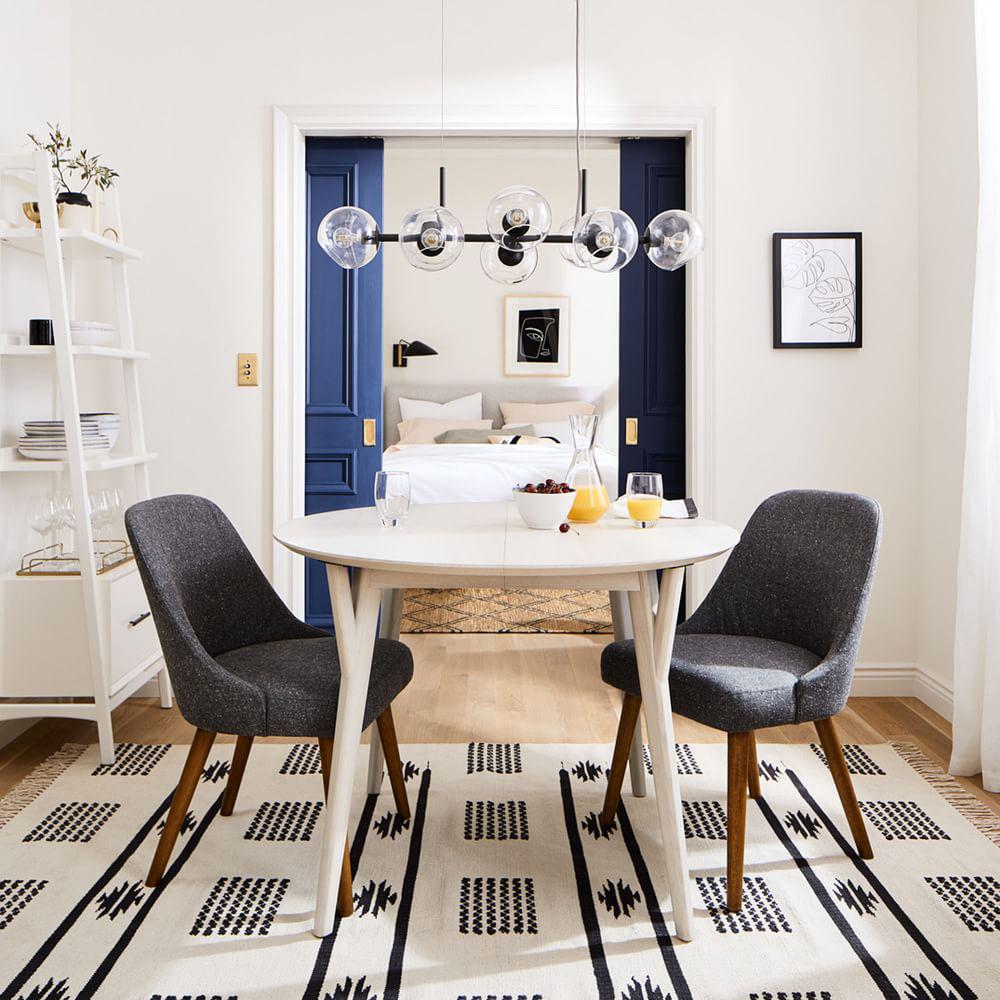 Staggered Glass Chandelier