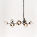 Staggered Glass Chandelier